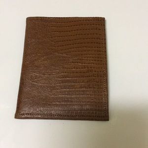 Genuine Leather Money Clip and Card Holder